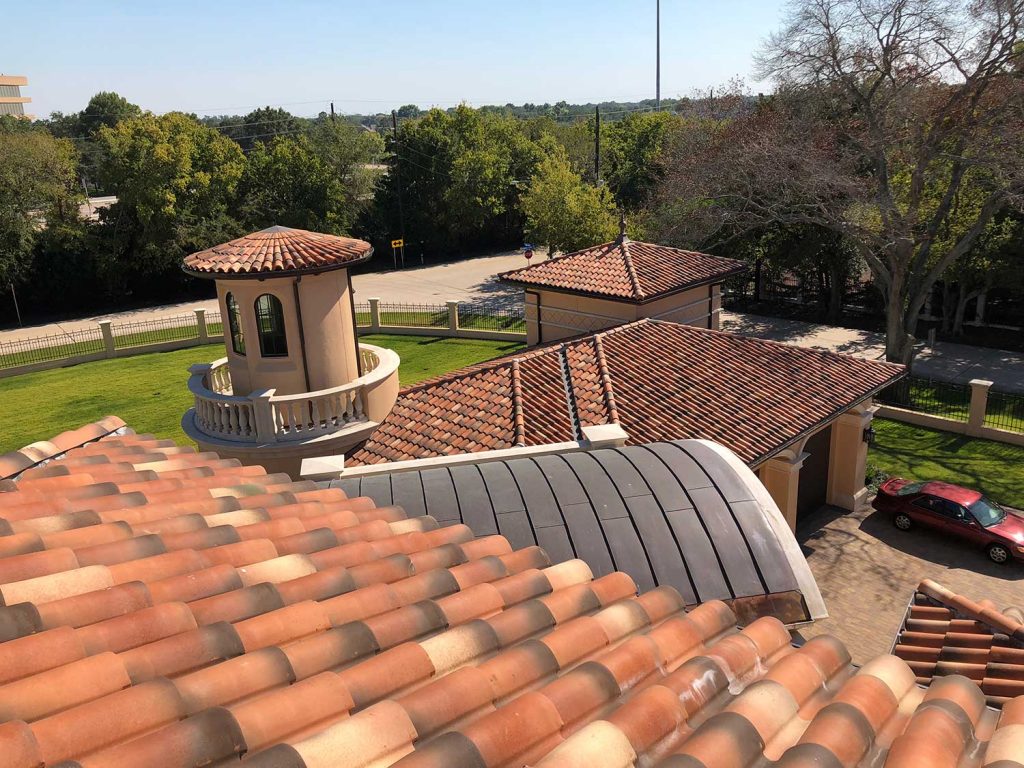 Tile Roofing Sheetmetal Roof, Texas Tile Roofing
