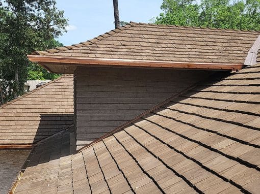 Tile Roofs of Texas - Copper Gutters Tile Roofs of Texas - Copper Gutters